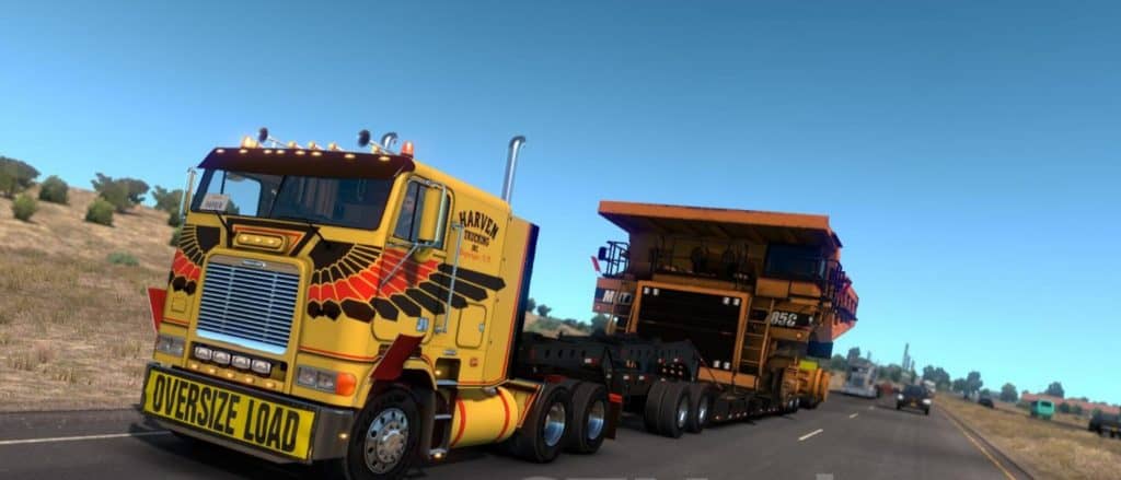 Caterpillar 785C Mining Truck For Heavy Cargo Pack DLC V1 1 ATS 1