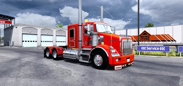 Kenworth T600 Shaneke Edit 135 American Truck Simulator Mod Ats Mod 4764