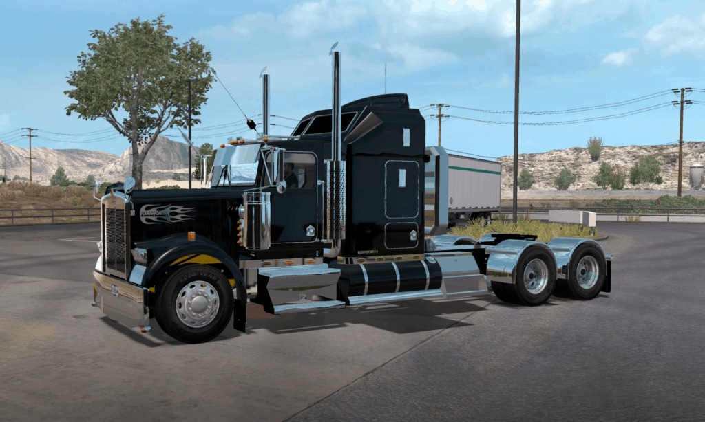 Kenworth W900 Lb Custom Truck 1 3 American Truck Simulator Mod Ats Mod