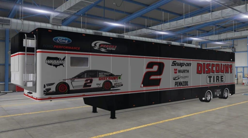 Nascar Featherlite Trailer Skins American Truck Simulator Mod Ats Mod