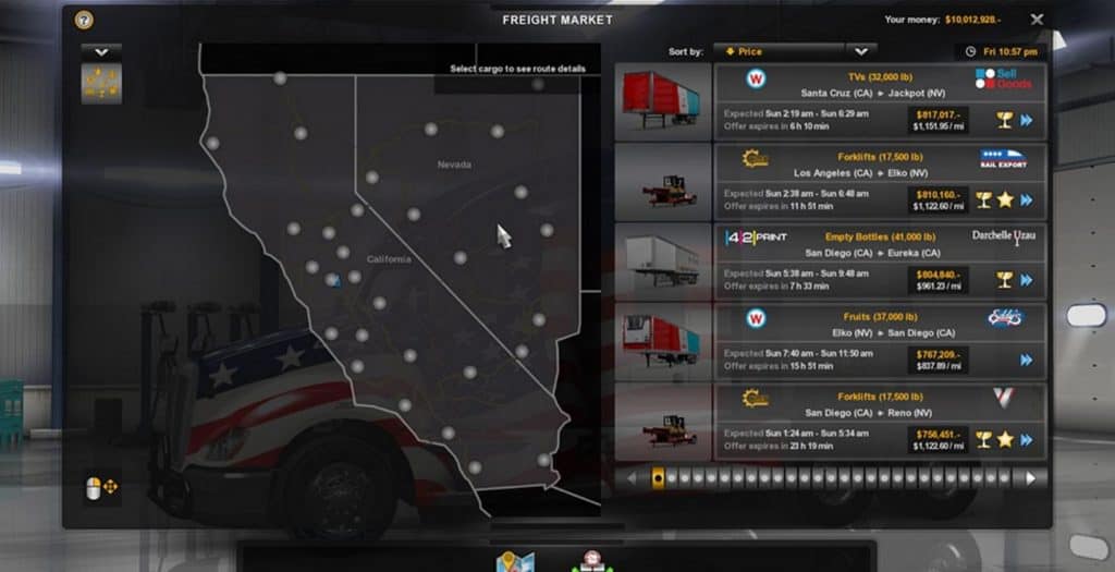 Extra Money mod for ATS - American Truck Simulator mod | ATS mod