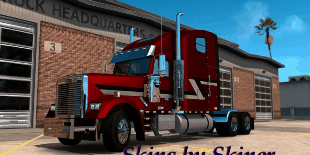 Freightliner Classic Xl Metallic Skin Ats American Truck Simulator