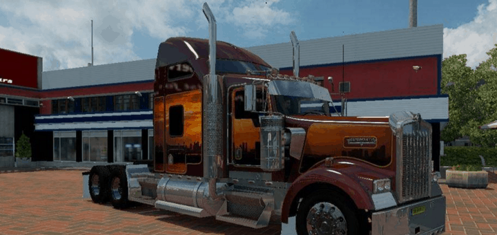 Kenworth W900L Truck By Big Bob V3.2 (1.32+) ATS - American Truck ...