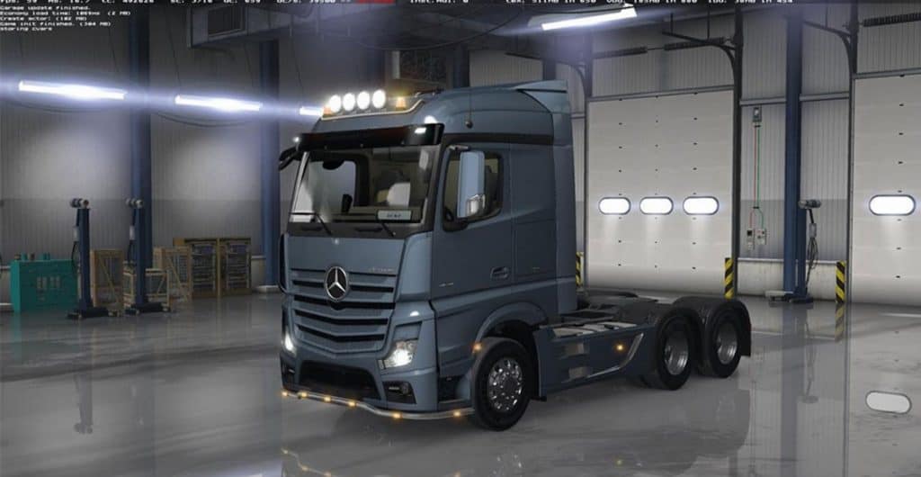 MERCEDES ACTROS 2014 TRUCK with all Cabins & Accessories - American ...