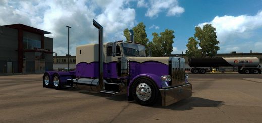 Custom Purple and White Skin Mod for Viper’s Peterbilt - American Truck ...