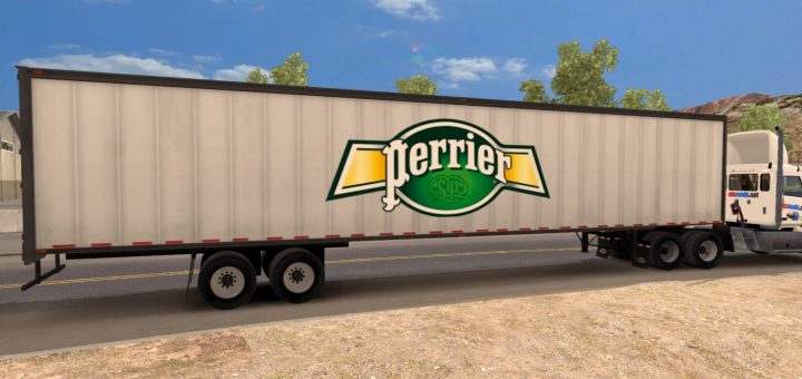 D Tec Ft Container Trailer Ats Mod Ats American Truck