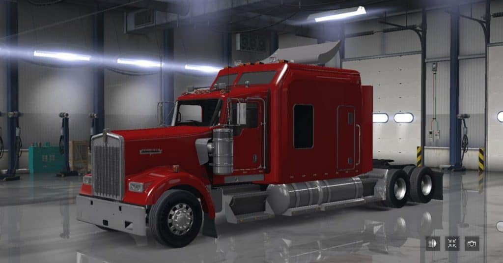 Kenworth W900 Long Edition Truck - American Truck Simulator Mod 