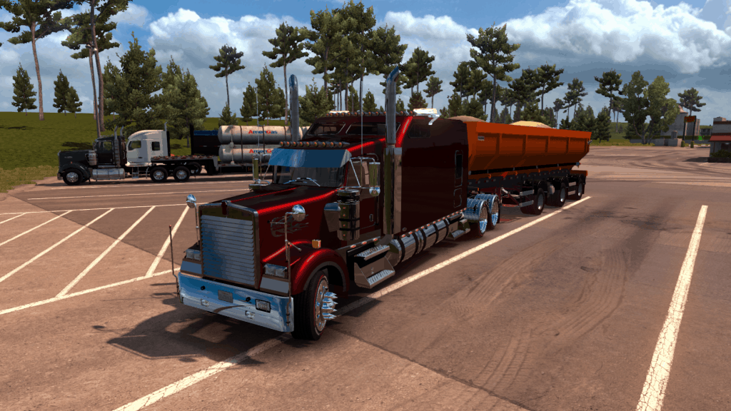 Kw900 XXL ATS V1.3 Truck - American Truck Simulator mod | ATS mod