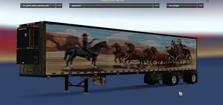 D Tec Ft Container Trailer Ats Mod Ats American Truck Simulator Mod Ats Mod