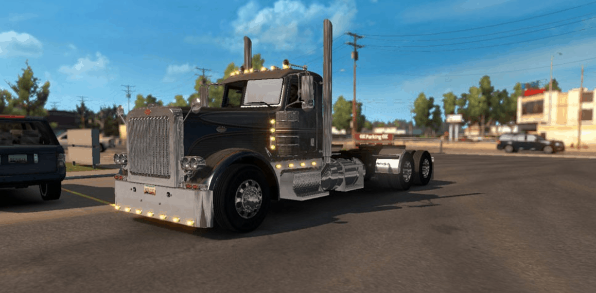 Peterbilt 389 small Cabin and long Chassis mod - American Truck ...