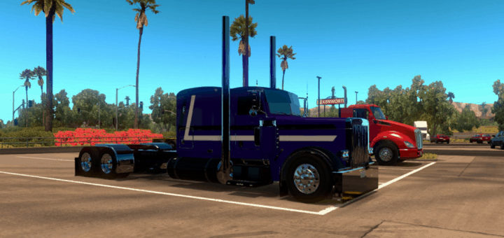 Peterbilt Retro Skin Mod - American Truck Simulator mod | ATS mod