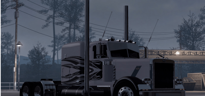 Peterbilt Custom Rig Skin Mod American Truck Simulator Mod Ats Mod