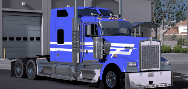 Peterbilt 579 – Wolf Skin Mod - American Truck Simulator mod | ATS mod