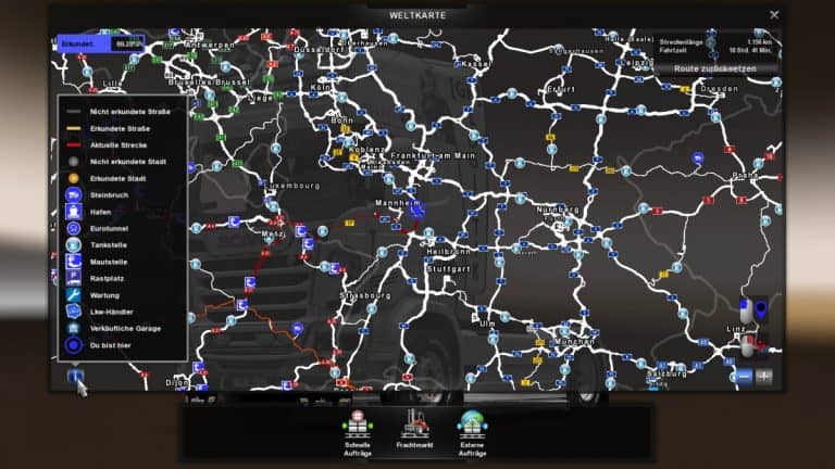 GPS change for all Trucks Mod ATS - American Truck Simulator mod | ATS mod