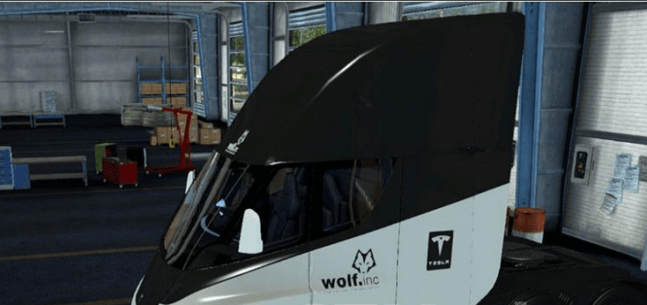 Tesla Semi Truck - American Truck Simulator mods | ATS mods