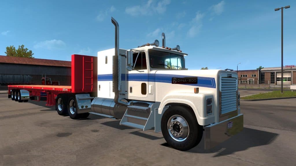 DINA TRANSTAR ATS 1.35+ TRUCK - American Truck Simulator mod | ATS mod