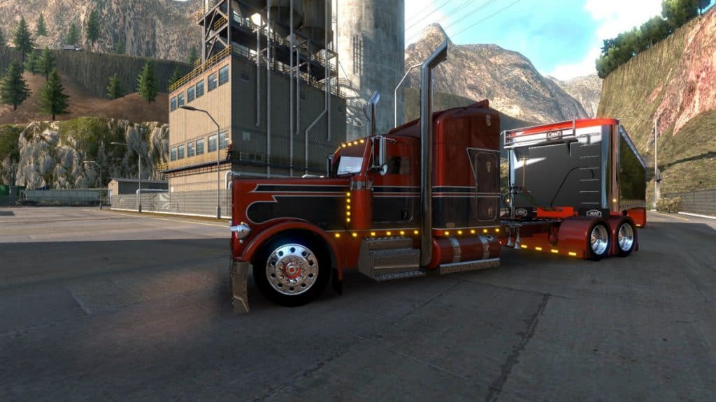 Outlaw Peterbilt 379 Truck 1.38 - American Truck Simulator mod | ATS mod