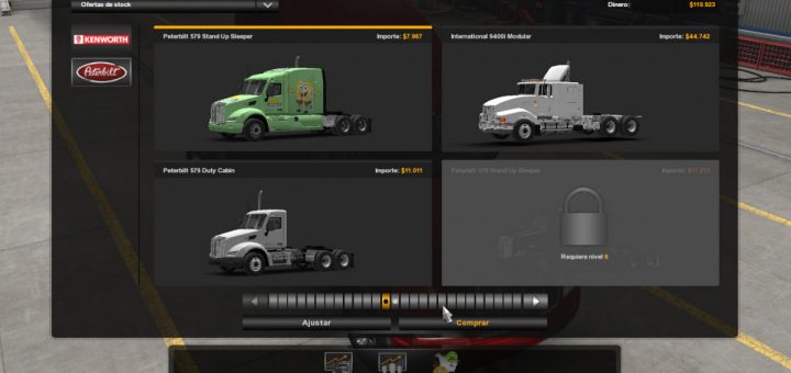 Peterbilt 389 Jammin Gears Skin Mod - American Truck Simulator mod ...