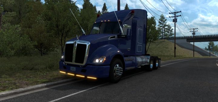 Kenworth T600 Shaneke Edit 135 American Truck Simulator Mod Ats Mod 3155