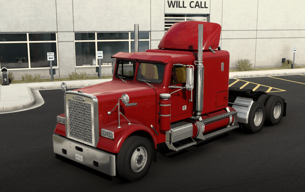 Freightliner FLC Truck 1.40 (2) - American Truck Simulator mod | ATS mod