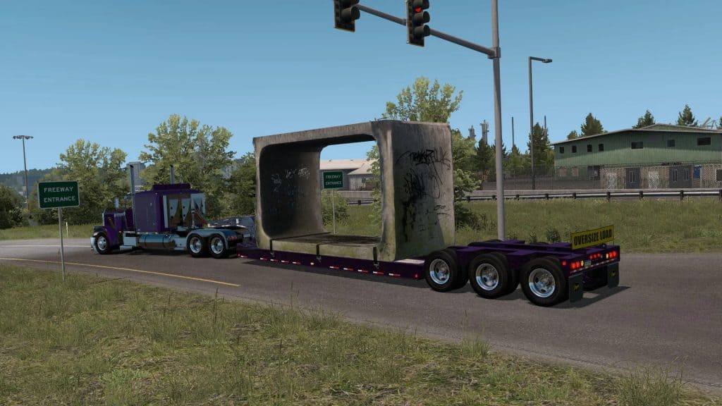 Etnyre Lowboy Black Hawk 1 (2) - American Truck Simulator mod | ATS mod