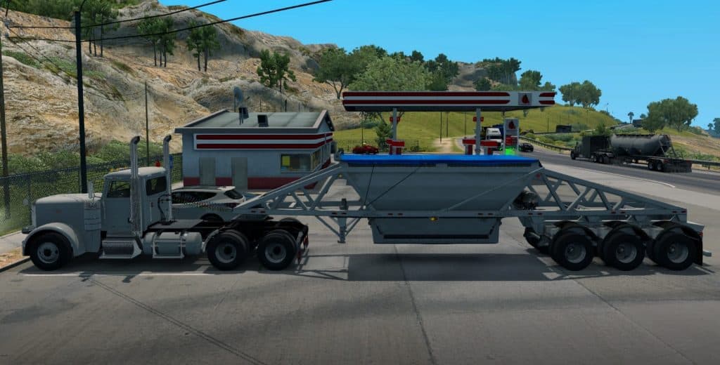 Ownable Bottom Dump Trailer 1.41.x - American Truck Simulator mod | ATS mod