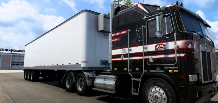 ATS Truck skins mods | American Truck Simulator Truck skin mod download