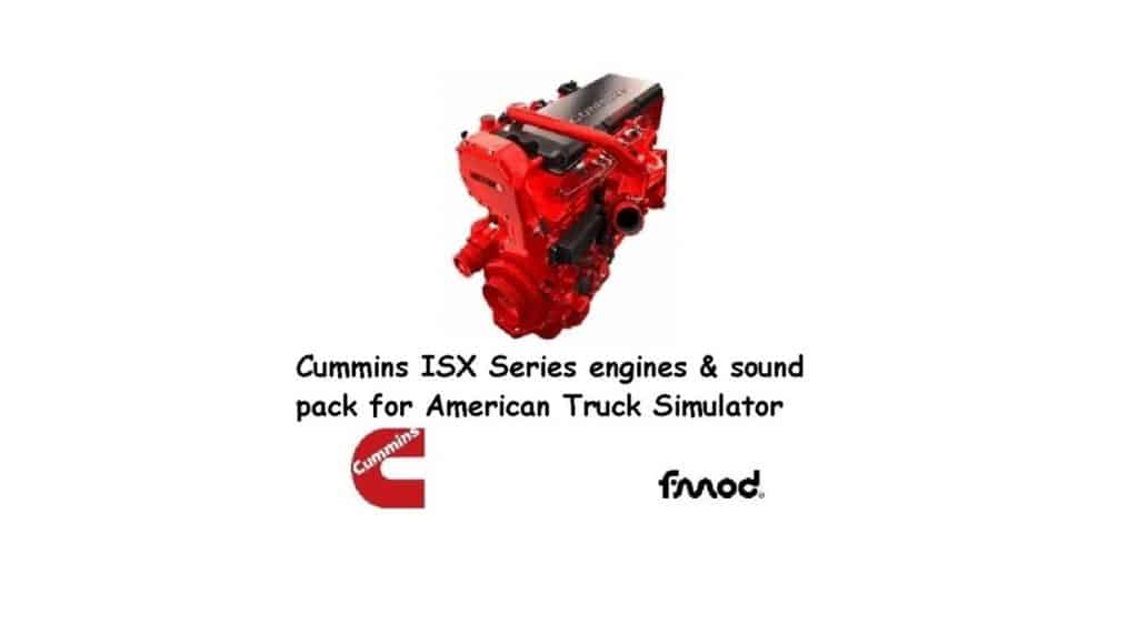 Cummins Isx Engines And Sounds Pack V12 142 American Truck Simulator Mod Ats Mod