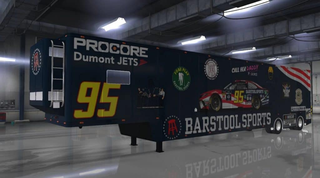 Nascar Featherlite Trailer Skins American Truck Simulator Mod Ats Mod