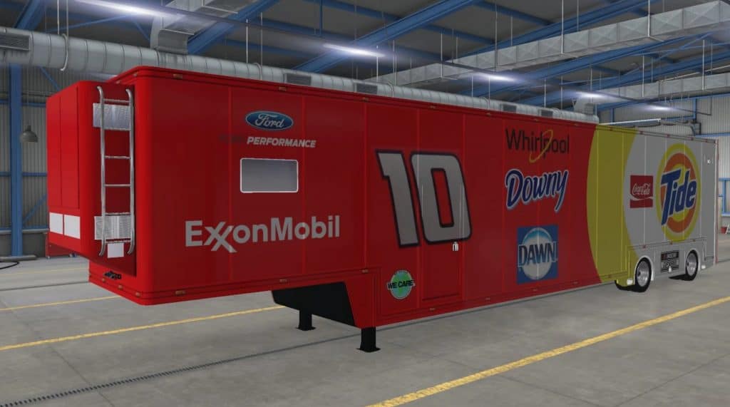 Nascar Featherlite Trailer Skins American Truck Simulator Mod Ats Mod