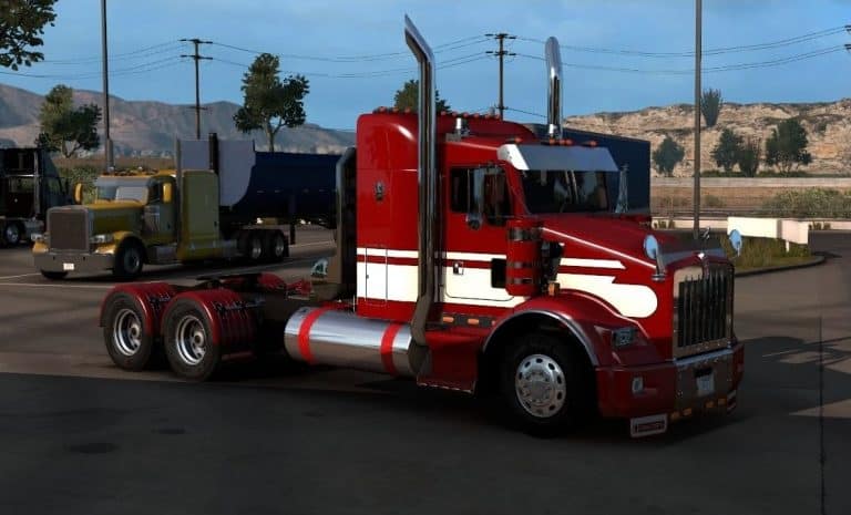 KENWORTH T800 1.45 - American Truck Simulator mod | ATS mod