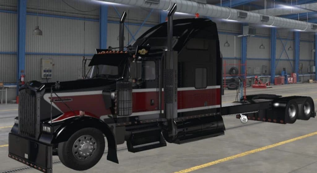 Kenworth w900 cabin cut ats 1.48 - American Truck Simulator mod | ATS mod