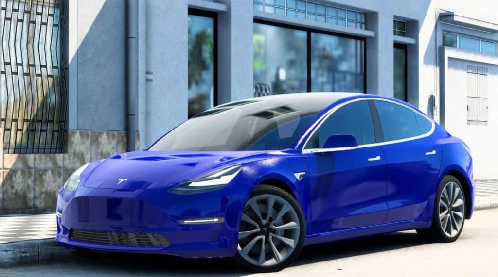 Tesla Model 3 Performance 2018 v1.2 1.48.x | American Truck Simulator Mod