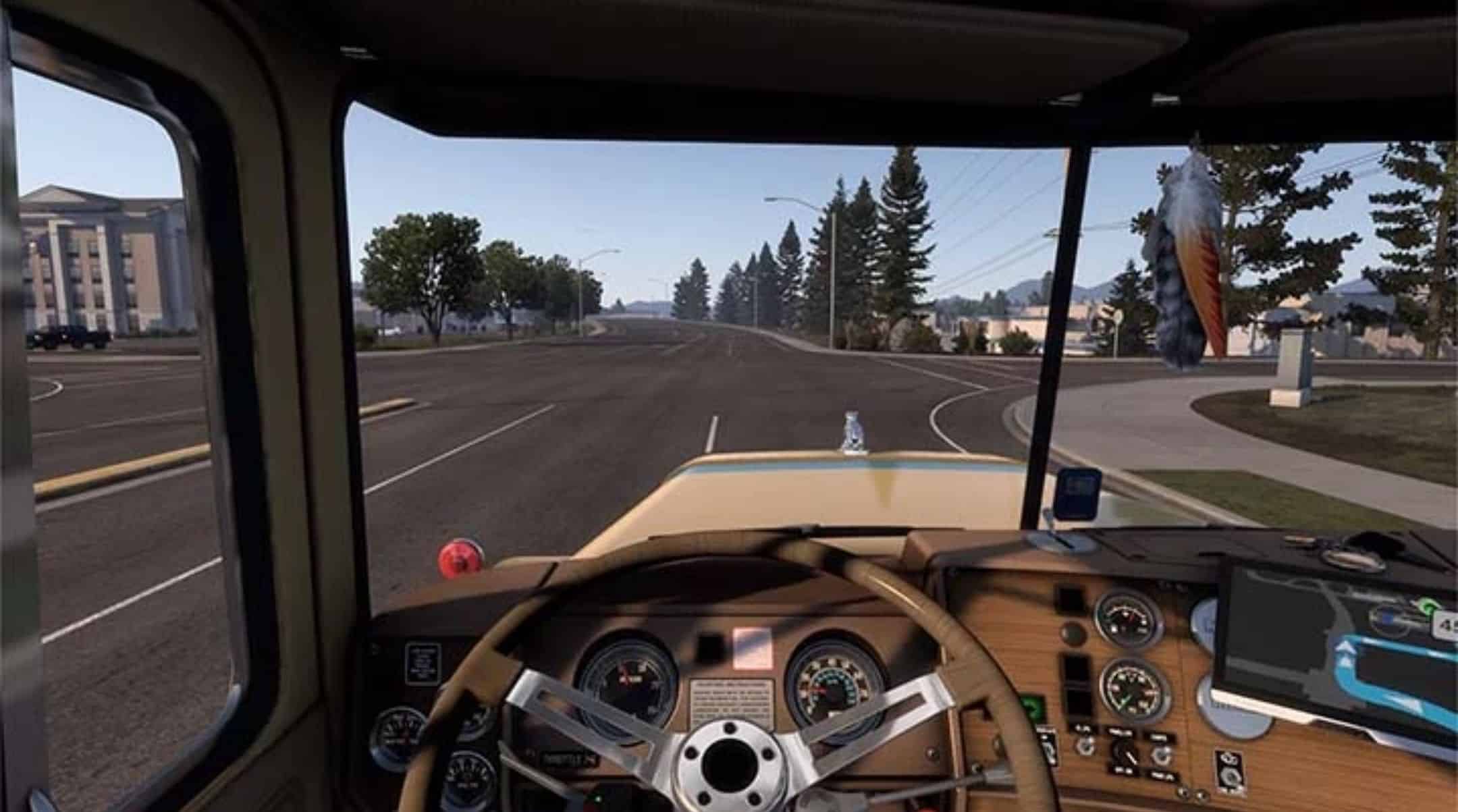 Custom Steering Wheel v1.49.1 - American Truck Simulator mod | ATS mod