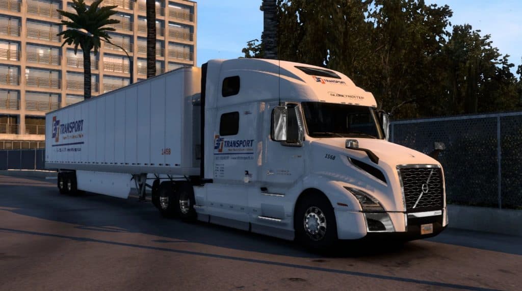 Ettrans skinpack v1.12 - American Truck Simulator mod | ATS mod