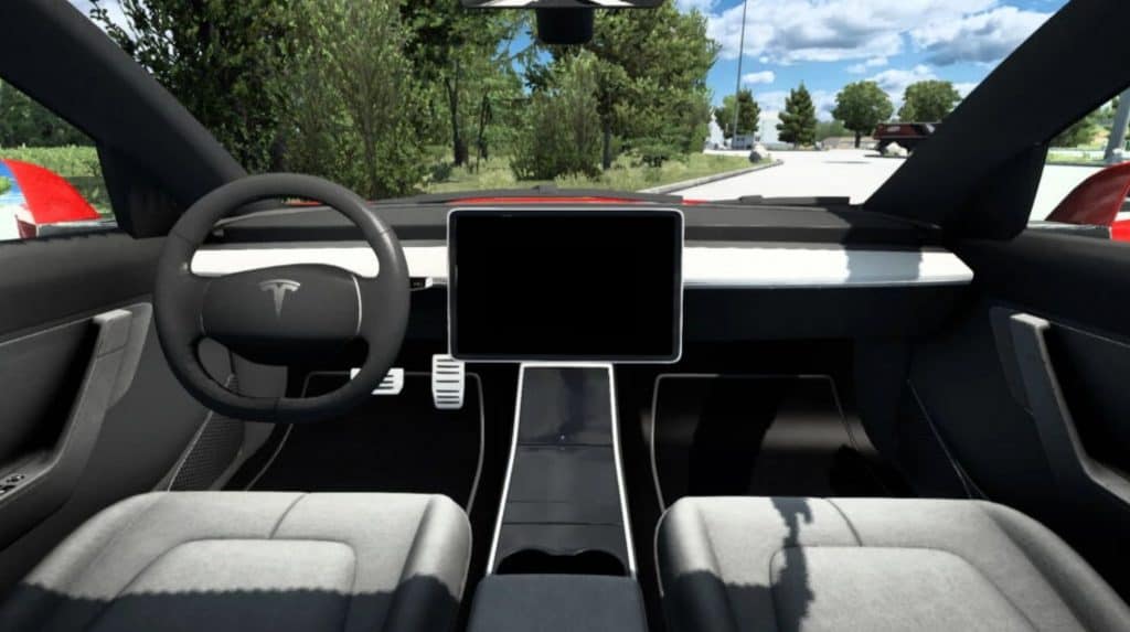 Tesla Model 3 Performance (2021) 1 - American Truck Simulator mod | ATS mod