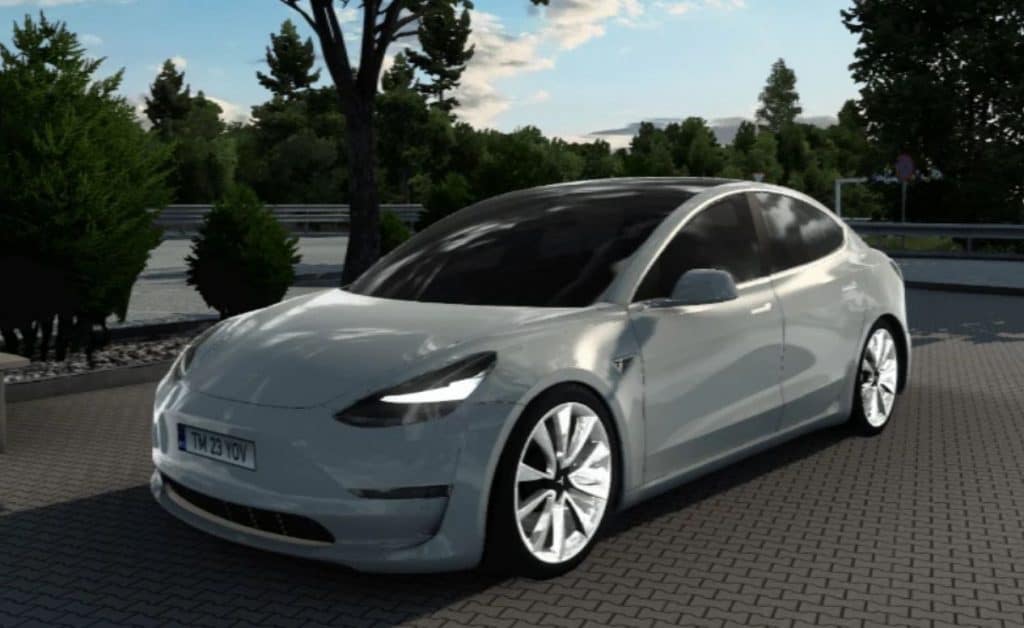 Tesla Model 3 Performance (2021) 1.49 | American Truck Simulator Mod