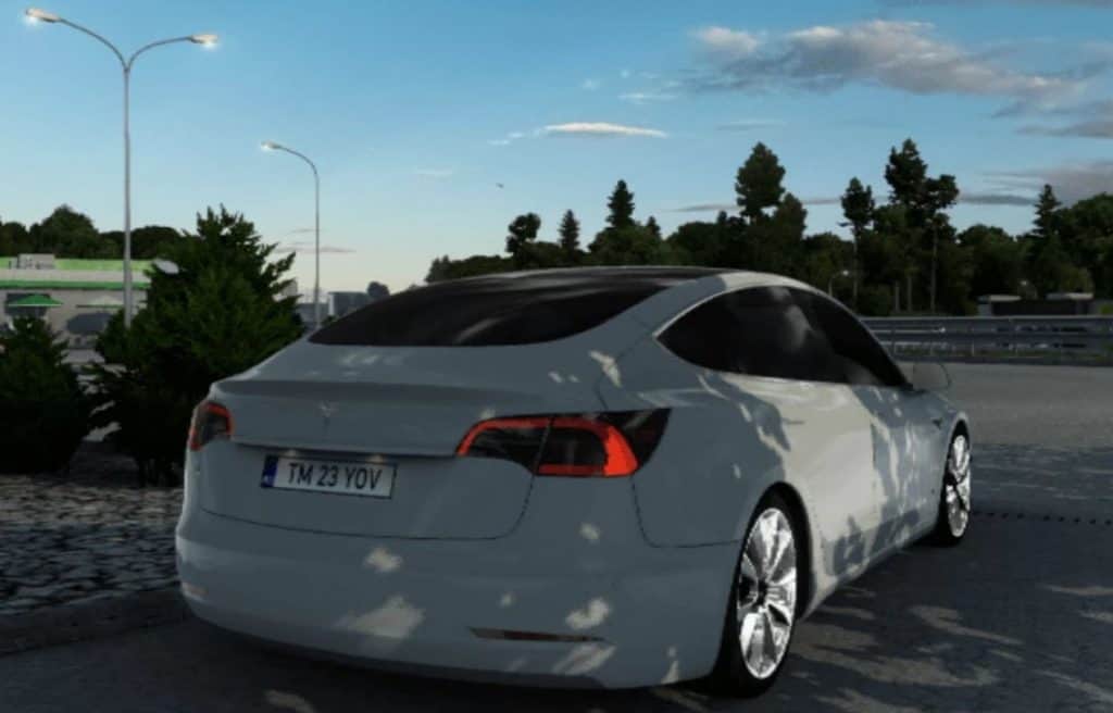 Tesla Model 3 Performance (2023) 1 - American Truck Simulator mod | ATS mod