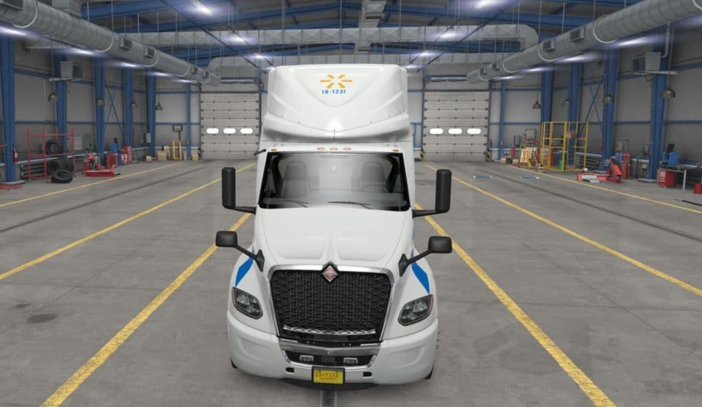 International Walmart skin Cabin HI Rise 1 (2) - American Truck ...