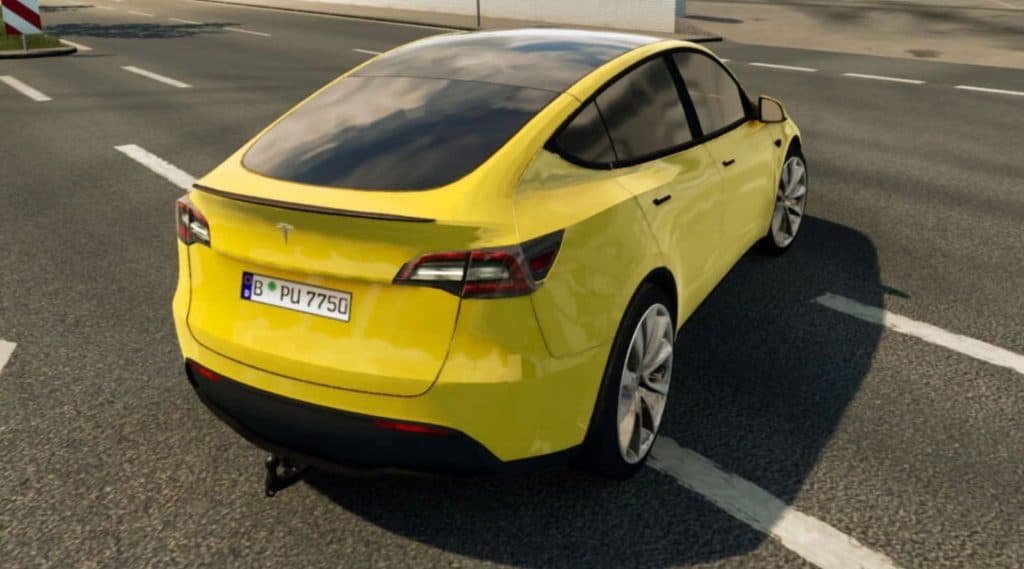 Tesla Model Y 2022 1.49 (1) - American Truck Simulator mod | ATS mod