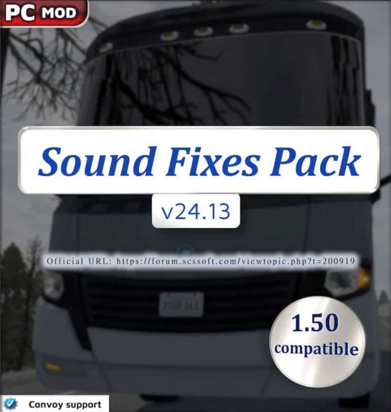 Sound Fixes Pack V For Ats American Truck Simulator Mod