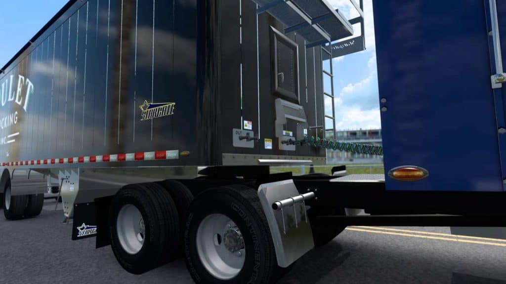 Stargate Walking Floor Trailer 1 (4) American Truck Simulator mod