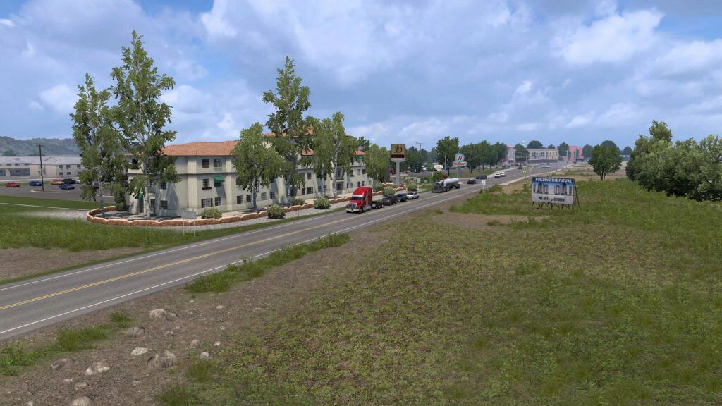 CAMERA AWAY ATS 12 08 2024 1.0 1.51 | American Truck Simulator Mod