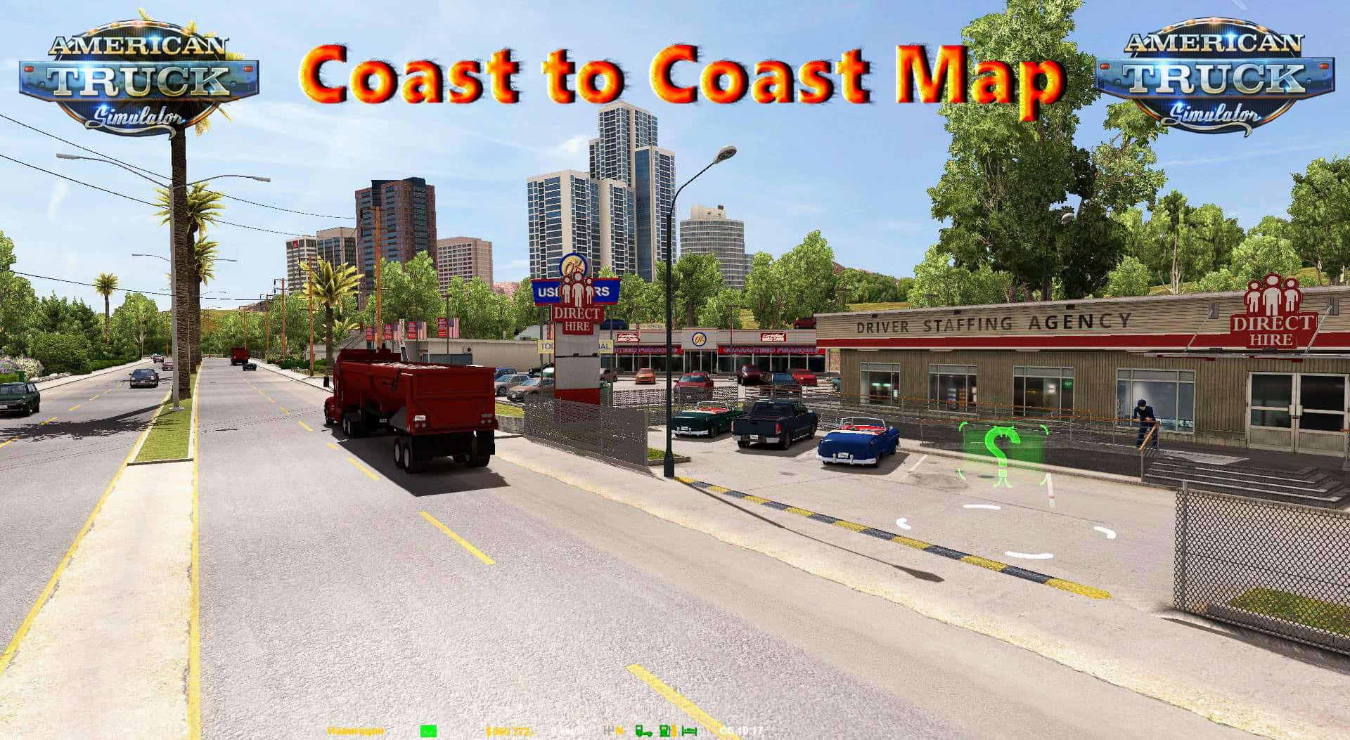 Coast To Coast Map V American Truck Simulator Mod Ats Mod